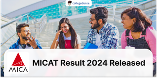 MICAT Result 2024 Released @mica.ac.in; Check Download Link Here